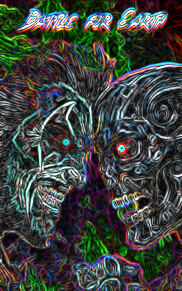 Lobo vs Terminator Battle for Earth (Brett Azar) Artbook (Heroes con exclusive)