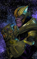 RAGE OF THANOS (Dario Artbook) Embossed Foil Varnish Ltd To 30